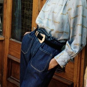 Zara Paperbag Waist Z1975 Jeans